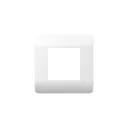 Рамка для розеток и выключателей CHINT New3-E 1 пост цвет белый 11 шт.