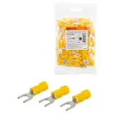 Наконечник вилочный изолированный Tdm electric НВИ с легким вводом проводника 6.0-5 100 шт.