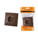 Розетка встраиваемая Tdm electric Таймыр SQ1814-0312 цвет бук