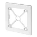 Рамка для настенного крепления панелей Awenta RW100 150x150 мм пластик цвет белый