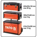 Ящик для инструментов на колёсах YATO YT-09102 520x720x320 см.