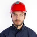 Каска защитная Delta Plus Baseball Diamond V Up DIAM5UPROFL, цвет красный