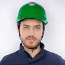 Каска защитная Delta Plus Baseball Diamond V Up DIAM5UPVEFL, цвет зеленый