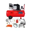 Компрессор поршневой Fubag Auto Master Kit, 50 л, 400 л/мин с набором аксессуаров