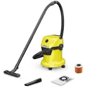 Пылесос строительный Karcher WD 3 V-15/4/20, 1000 Вт, 15 л