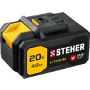 Аккумулятор Steher V1-20-4, 20 В Li-Ion 4 Ач