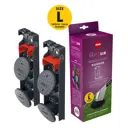 Набор насадок Easy Clix Garden Size L, на ножки для стремянок Hailo (сад), 9948-001