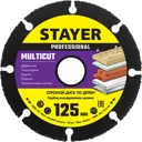 Диск отрезной по стали прямой Stayer 36860-125 125x22.2x1.6 мм