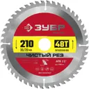 Диск пильный по дереву Зубр 36914-210-30-48 48T 210x30x1.6 мм