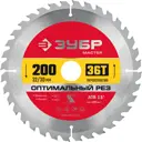 Диск пильный по дереву Зубр 36912-200-32-36 36T 200x32x1.4 мм