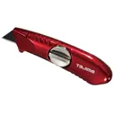 Нож строительный Tajima VR101D алюминиевый корпус трапециевидное лезвие 150 мм