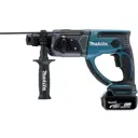 Перфоратор аккумуляторный SDS-plus Makita DHR202RF, 18 В Li-Ion 1x3 Ач, 1.9 Дж