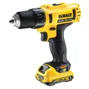 Дрель-шуруповерт аккумуляторная Dewalt DCD710D2, 10.8 В Li-Ion 2x2 Ач