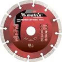 Диск алмазный универсальный Matrix 73173 сегментный 125x22.2x2 мм