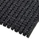 Коврик придверный грязезащитный Ako Safety Mat цвет черный 80x120 см