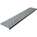 Накладка на ступень (Проступь) Длинная-max 1500x300x30 мм - Серый