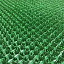 Коврик придверный ПВХ/полипропилен Альфа-стиль Щетина 4801551-900x15000 90x1500 см цвет зеленый