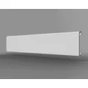 Плинтус напольный Ritadecor белый 2000x16x70 мм