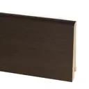 Плинтус напольный Pedross шпон KS80 Дуб Кофе 80x16x2500 мм
