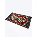 Коврик декоративный Melle 80x128 см цвет бордовый 2