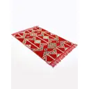 Коврик декоративный Melle 80x128 см цвет красный 6