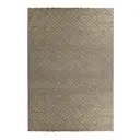 Ковер Sofia 0E426A Beige-Beige 80x150 см полиэстер цвет Бежевый