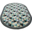 Ковер Белка Сегура Карпет Митчелл 95_24 Овал 100x150 см Полиамид