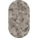 Ковер Белка Сегура Принт Карамель 91_19 Овал 200x500 см Полиамид