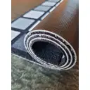 Коврик грязезащитный Moderno 200273 полиамид 50x80 см квадраты серо белые