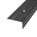 Порог-угол Трибатрон 39x19x1500 мм серебряный антик