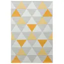 Ковер CosyRoom venus fonte 160x230 см цвет серо-желтый
