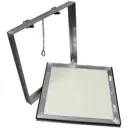 Люк ревизионный скрытый нажимной Lyuker Д металл 30x20 см