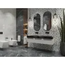Декор настенный Primavera Perfect DG01-01 30x90см цвет Серый серебристый