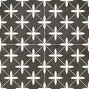 Керамогранит Dual gres Poole Black 44.5x44.5см 1.39 м² цвет разноцветный, цена за упаковку