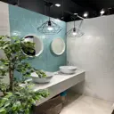 Керамическая плитка Керамин Танага CDB00025145 75x25см 1.69 м² цвет бирюзовый, цена за упаковку