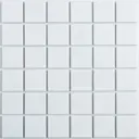 Декоративная мозаика Nsmosaic P-524 NS08PL0164 30.6x30.6см цвет Белый