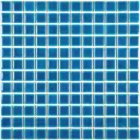 Декоративная мозаика Nsmosaic Pw2323-12 NS08PL0026 30x30см цвет Синий