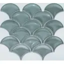 Декоративная мозаика Nsmosaic Ps7300-44 NS11PL0020 27.3x25.9см цвет Зеленый