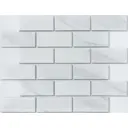 Декоративная мозаика Nsmosaic Pr4595-45 NS08PL0181nsk 29.5x29.1см цвет Серый/серебристый