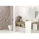 Плитка Delacora Evan WT15EVA21R 24x74см цвет коричневый, цена за упаковку