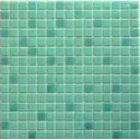 Декоративная мозаика Nsmosaic Mix24 NS00GS0098nsk 32.7x32.7см цвет Зеленый