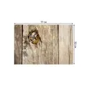 Коврик для ванны JoyArty Подглядывающая опасность 77x52 см