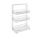 Полка для ванной Axentia Escala 282012 3-х ярусная 26x13x42 см