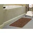 Коврик для ванной комнаты Shahintex РР 811816 60x100 см цвет светло-коричневый