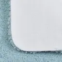 Коврик для ванной WasserKRAFT Kammel BM-8344 57x55см цвет голубой