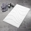 Коврик для ванной комнаты Ridder La ola белый 55x50см