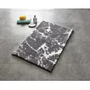 Коврик для ванной комнаты Ridder Marmor серый 55x50см