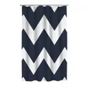 Штора для ванных комнат Ridder Pico синий 180x200см