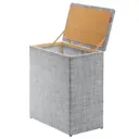 Корзина для белья Casy Home 00-100681 цвет серый