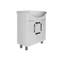 Тумба под раковину MixLine КАССИОПЕЯ-75 529563 70см цвет белый